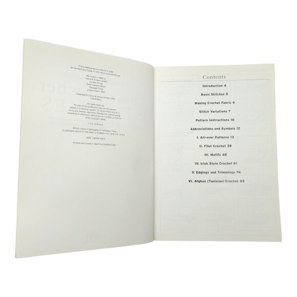 220 More Crochet Stitches Vol 7 Harmony Guide Crafting Book 1998 Collins Brown - Picture 4 of 12